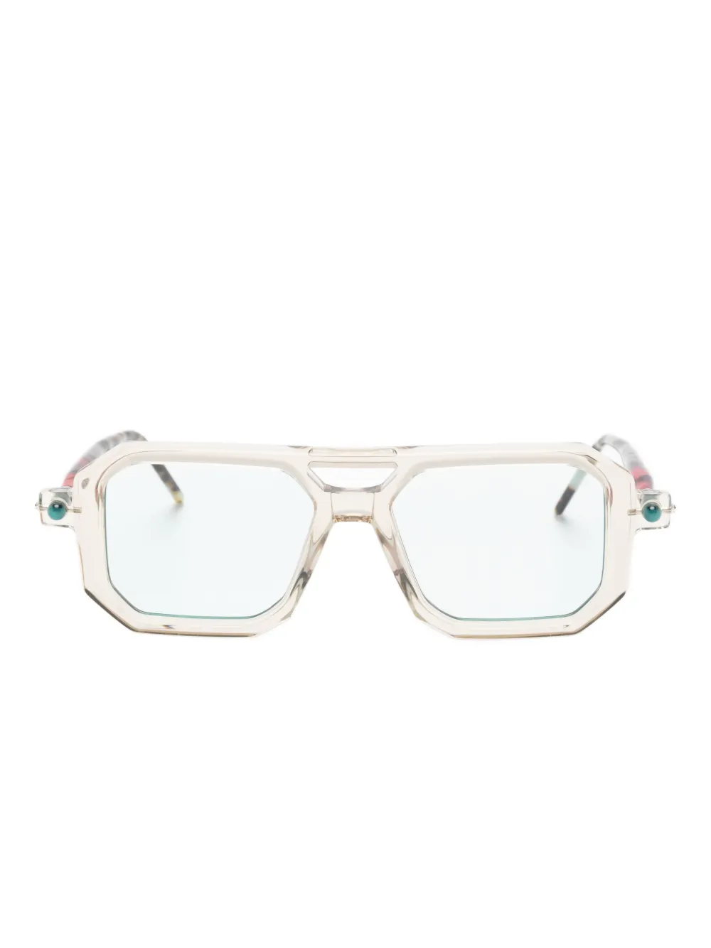 Kuboraum Occhiali da sole geometrici - Toni neutri