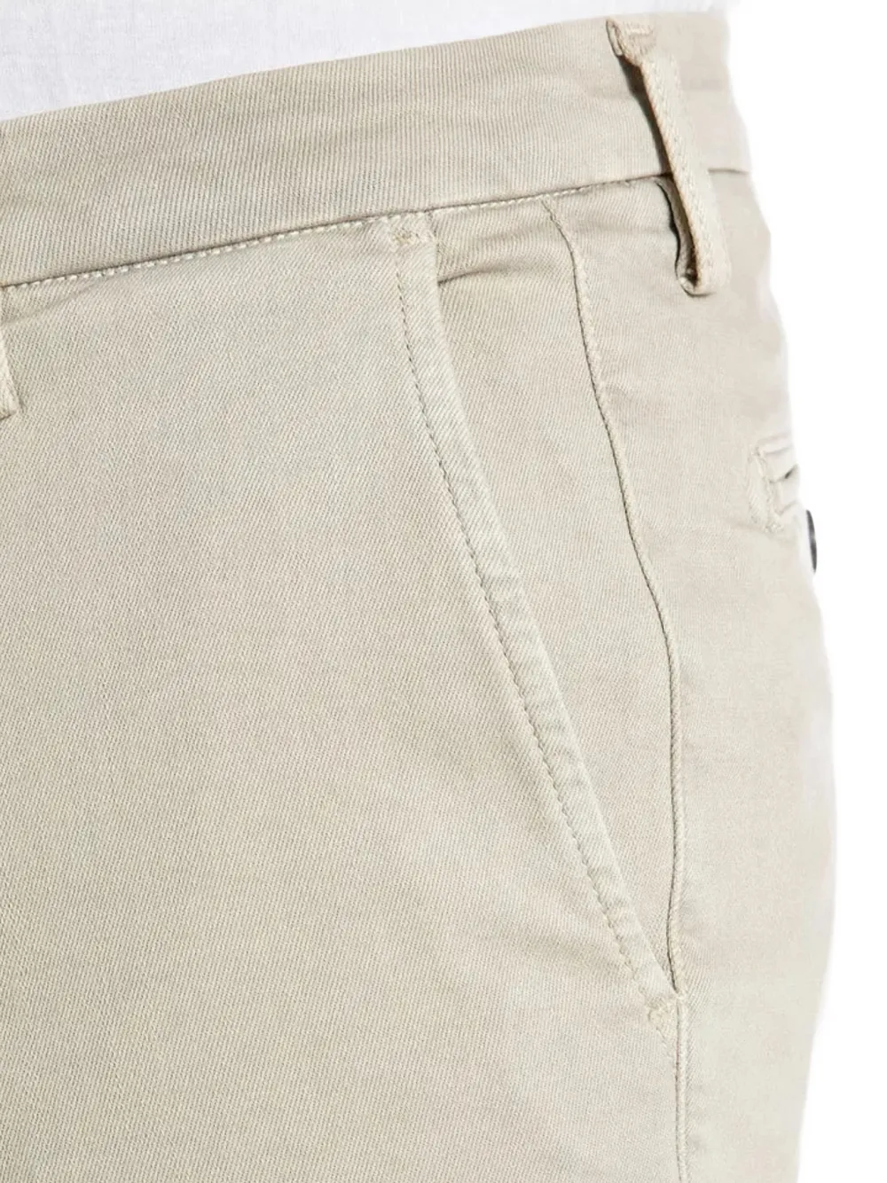 Replay Button Jeans Beige