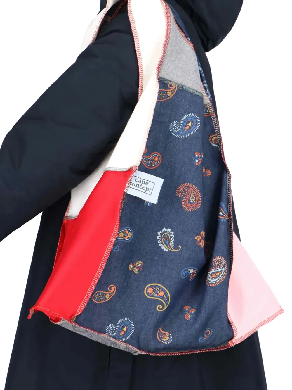 Cap Inuit Hooded Zip-up Coat In Blue