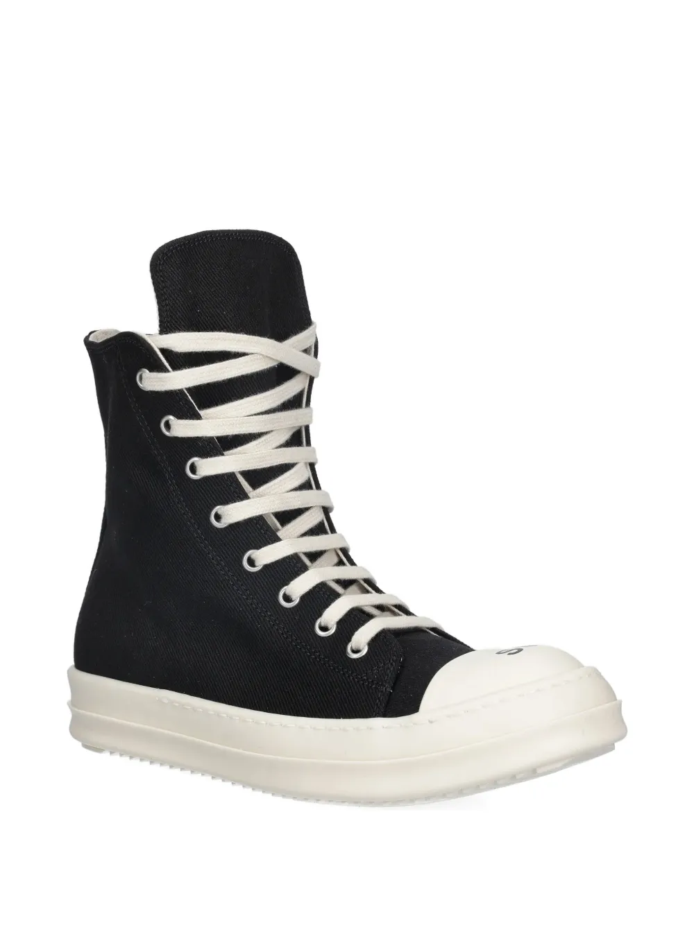 Rick Owens Drkshdw Sneaks Side-zip Sneakers In Black