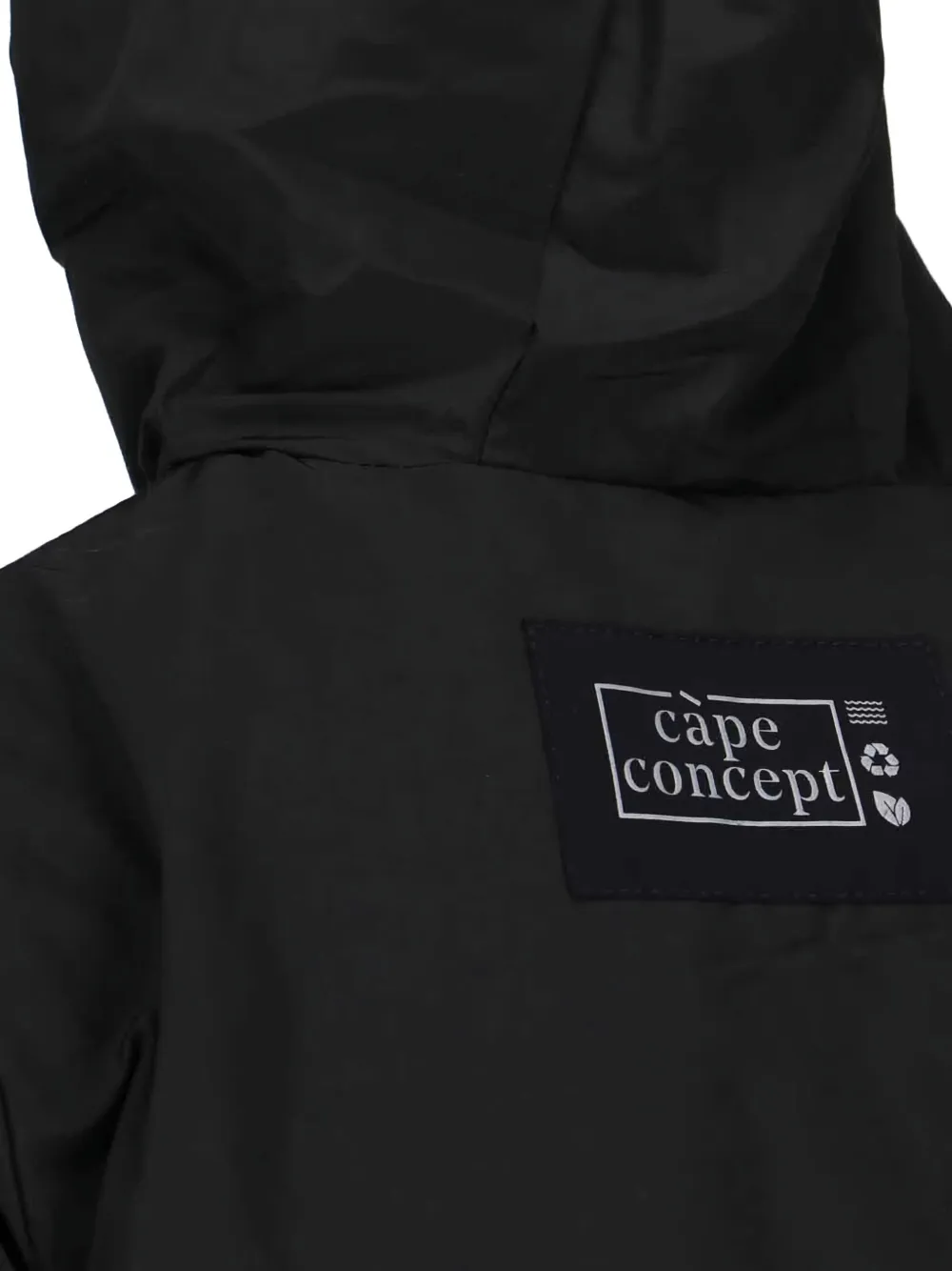 Cap Inuit Hooded Zip-up Coat In Blue