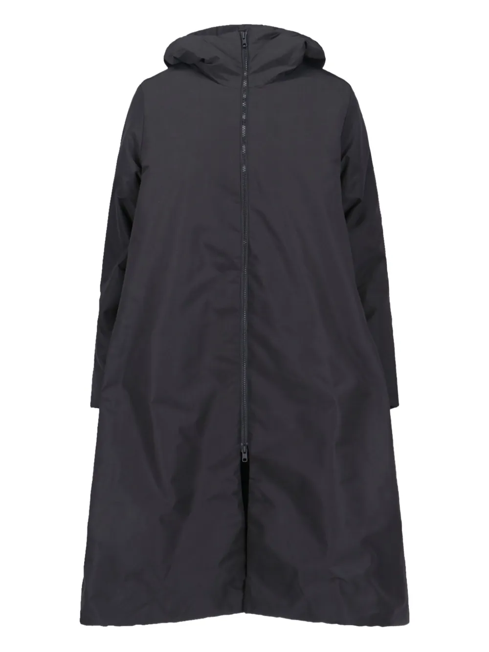 Cap Inuit hooded zip-up coat | Black | Image 1