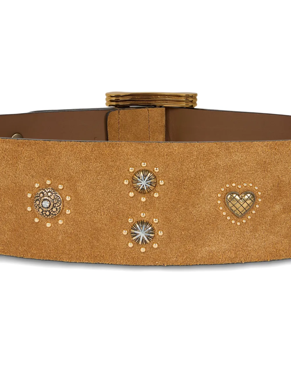 ETRO Riem met studs Beige