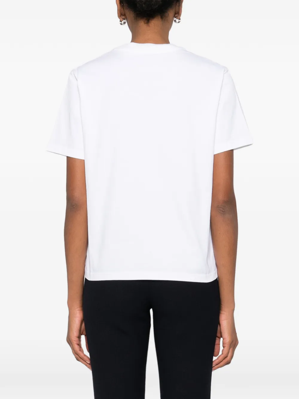 Casablanca katoenen T-shirt Wit