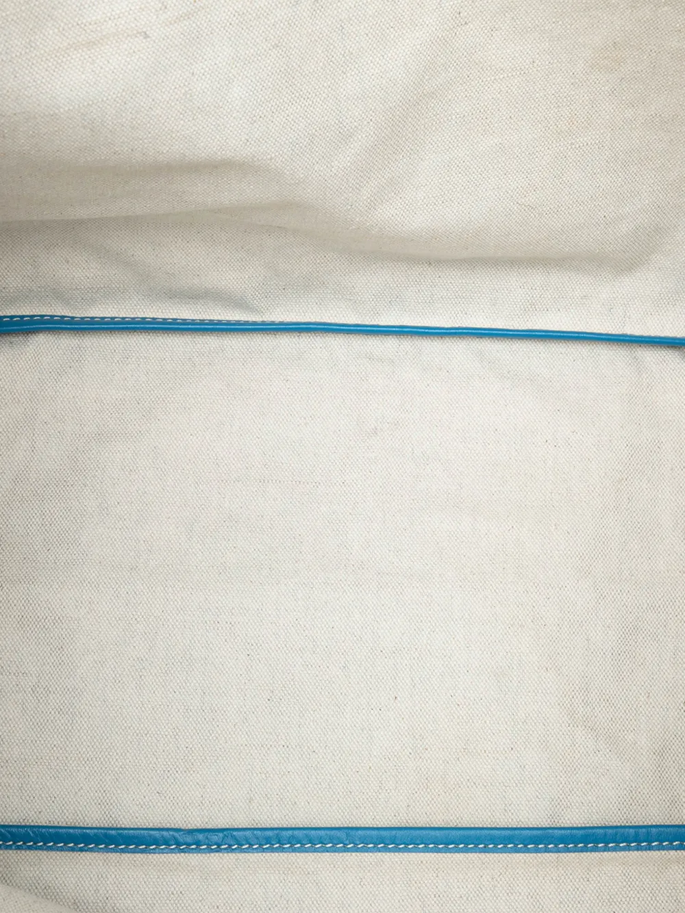 Pre-owned Goyard 2012 Ine Saint Louis Gm Tote Bag In Blue