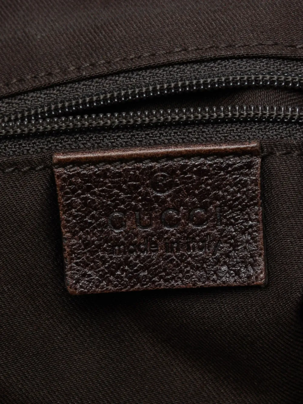 Pre-owned Gucci 2016-2025 Gg Canvas Princy Satchel In Brown