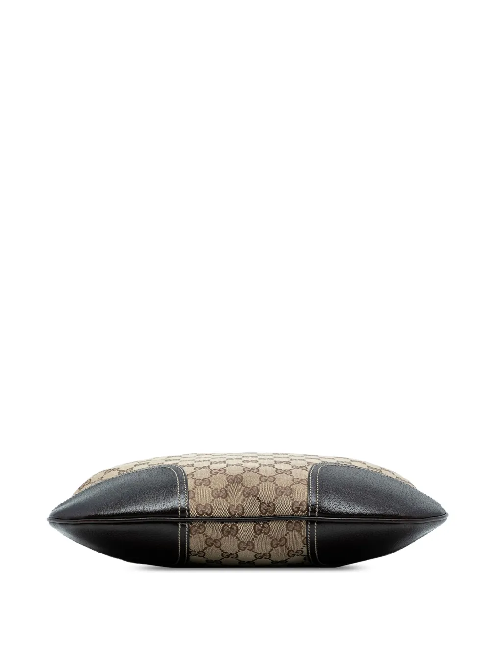 Pre-owned Gucci 2016-2025 Gg Canvas Princy Satchel In Brown