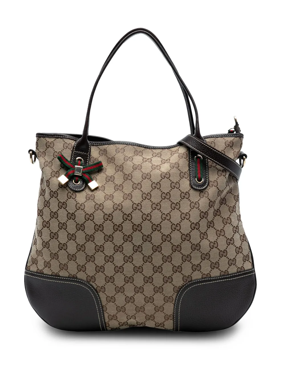 Gucci Pre-Owned 2016-2025 GG Canvas Princy satchel | Brown | Image 1