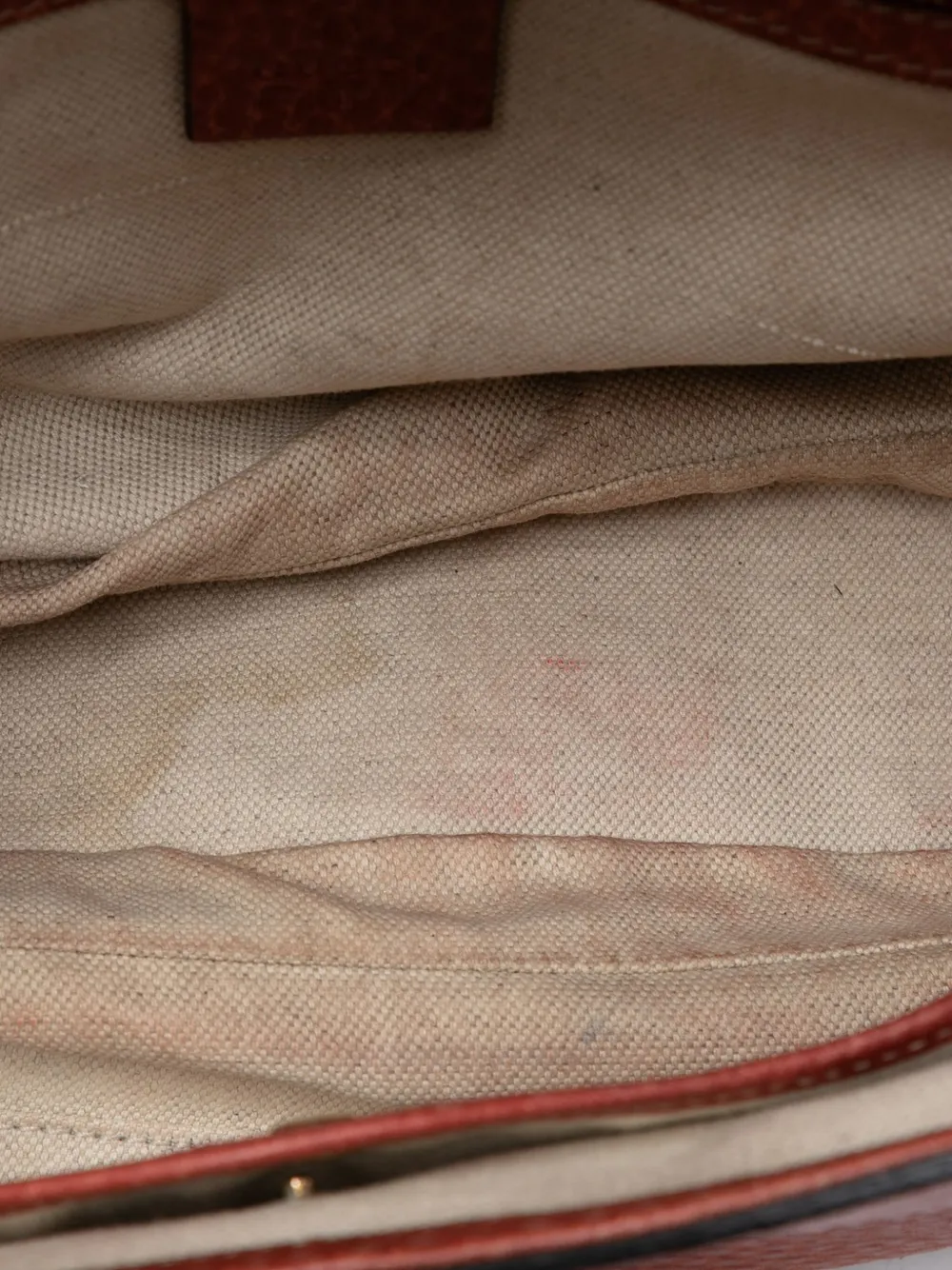 Pre-owned Gucci 2016-2025 Medium Leather New Bamboo Satchel In Brown