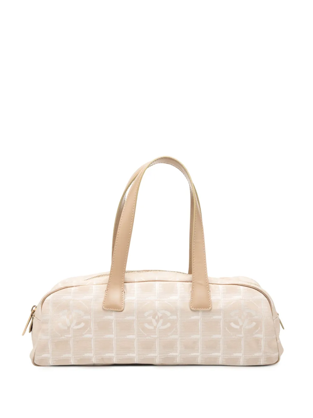 CHANEL Pre-Owned 2004-2005 New Travel Line Nylon handbag - ブラウン CHANEL Pre-Owned 2004-2005 New Travel Line Nylon handbag - ブラウン