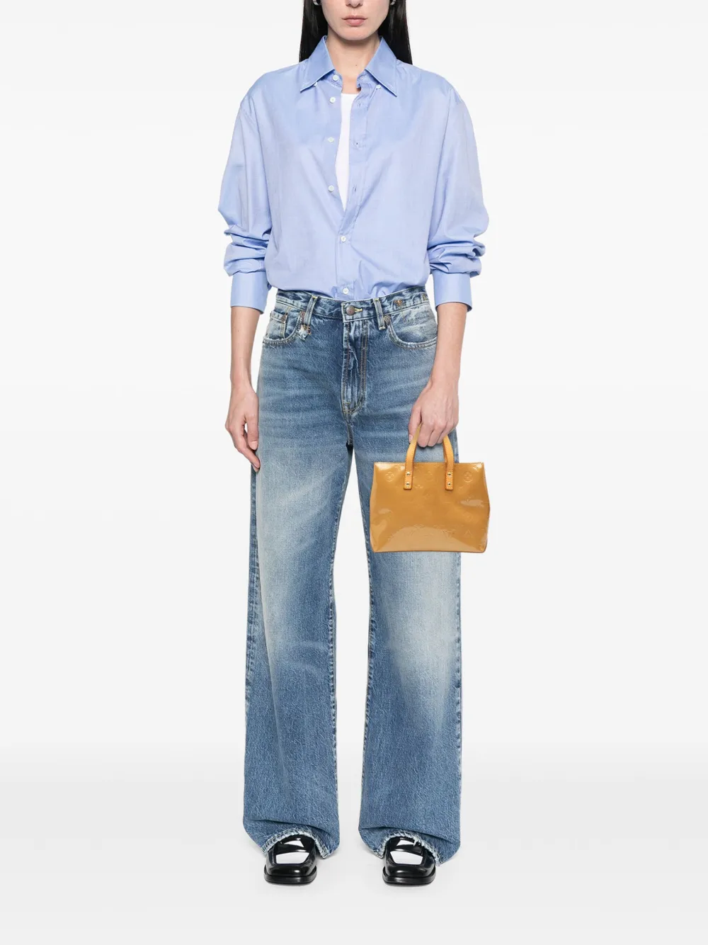 Louis Vuitton Pre-Owned 2005 Monogram Vernis Reade PM handbag | Pre-Owned | Image 2