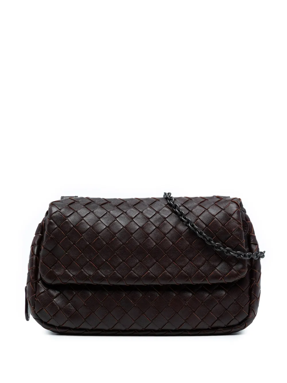 Bottega Veneta Pre-Owned 2012-2025 Mini Nappa Intrecciato Expandable Bottega Veneta Pre-Owned 2012-2025 Mini Nappa Intrecciato Expandable