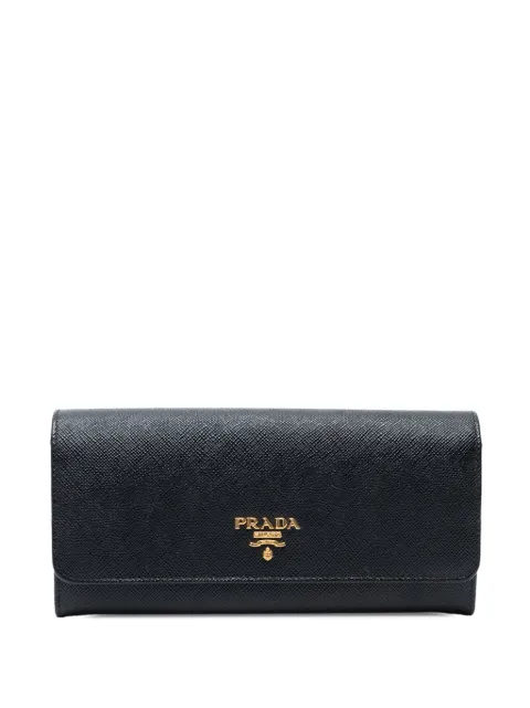 Prada Pre-Owned cartera grande de piel Saffiano 2020-2025