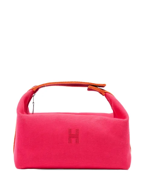 Hermès Pre-Owned bolso vanity Bride A Brac grande de lona 2020-2025