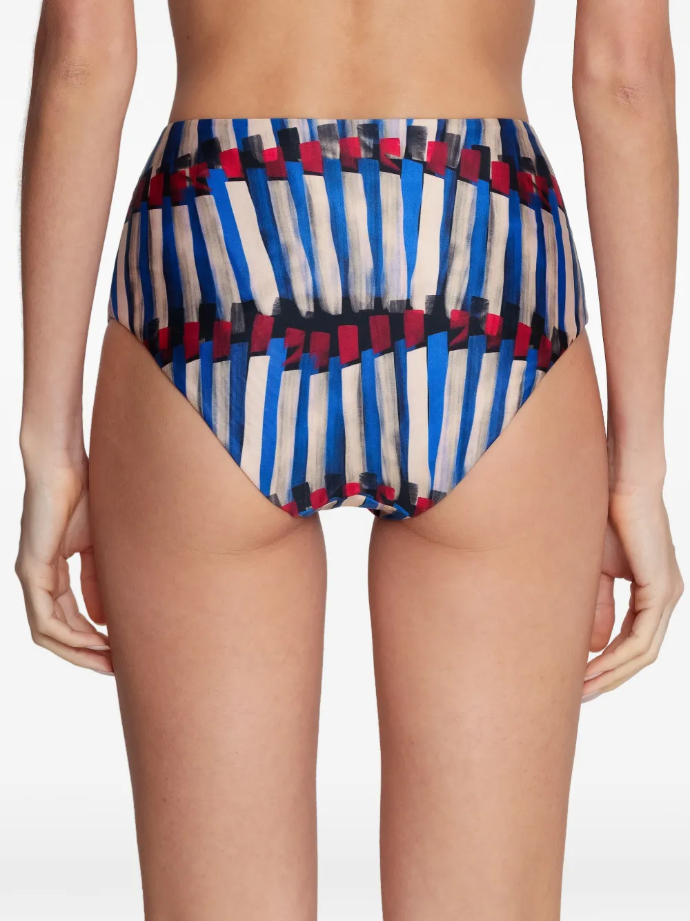 Lygia & Nanny Bikinislip met print Blauw