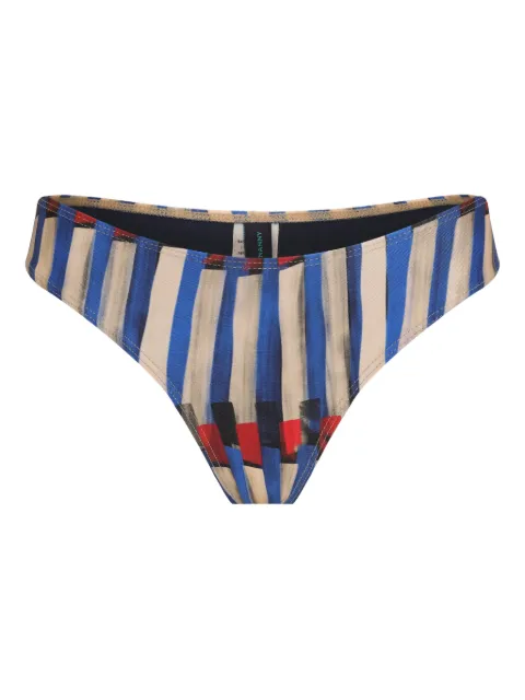 Lygia & Nanny striped printed bikini bottoms
