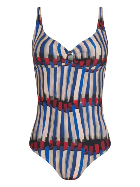 Lygia & Nanny striped printed swimsuit