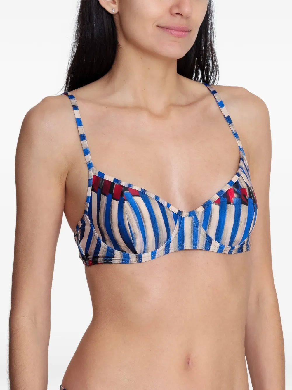Lygia & Nanny Fiji striped bikini top | Bikinis | Image 2