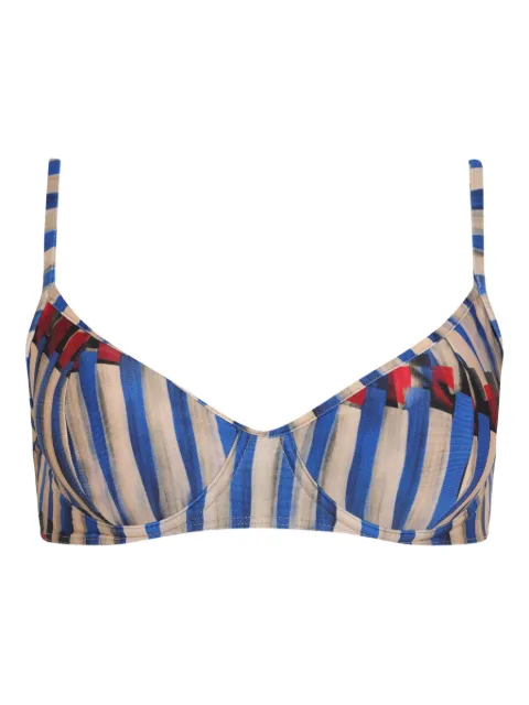 Lygia & Nanny Fiji striped bikini top
