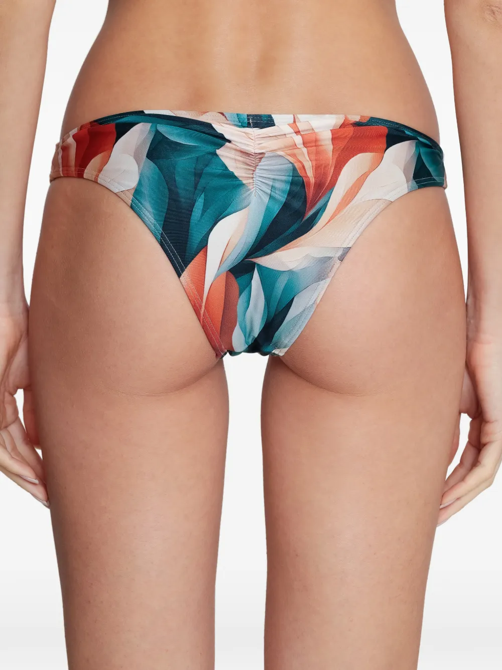 Lygia & Nanny Bikinislip met print Blauw