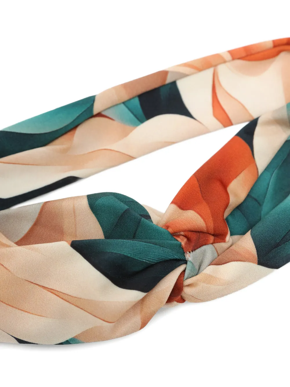 Lygia & Nanny Bethania twisted-detail printed headband | Image 2