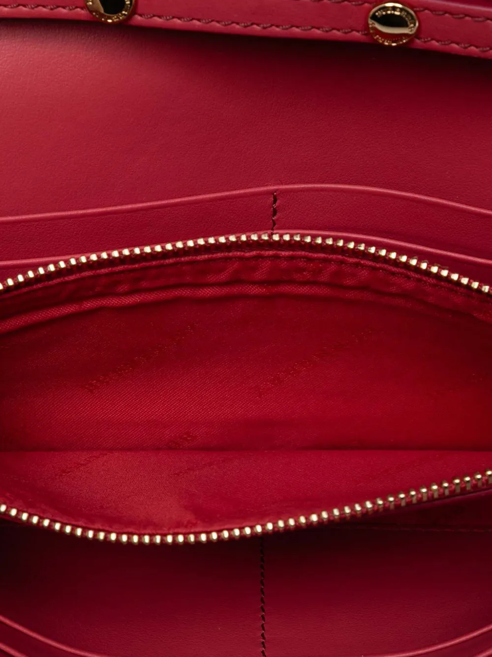 Pre-owned Burberry 2000-2017 Haymarket Check Coated Canvas Henley Wallet On Chain Crossbody Bag In Brown