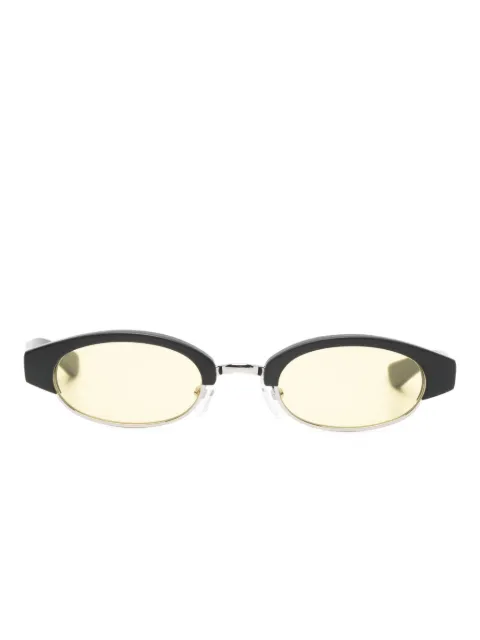Alexander McQueen Eyewear lentes de sol con armazón geométrica