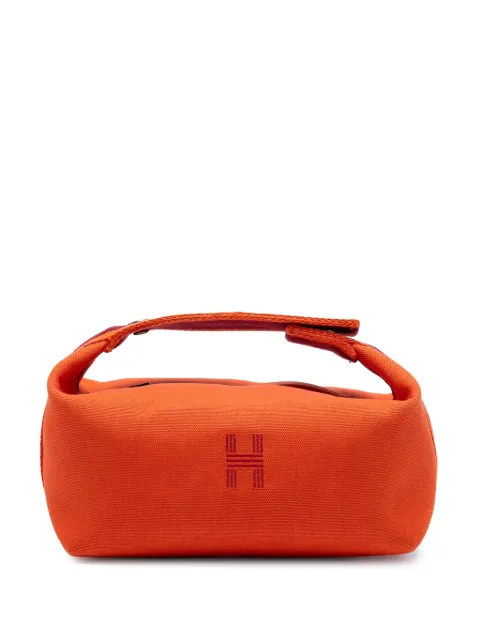 Hermès Pre-Owned bolso vanity Bride A Brac grande de lona 2020-2025