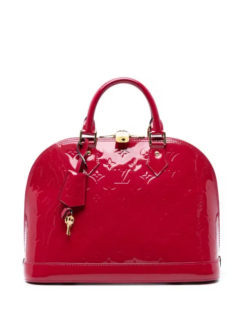 Louis Vuitton Pre-Owned bolsa de mano Vernis Alma PM con monograma 2014