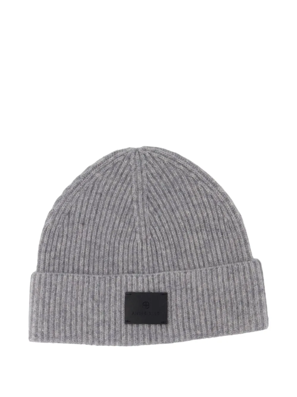 ANINE BING ribbed beanie | Grey | Image 1