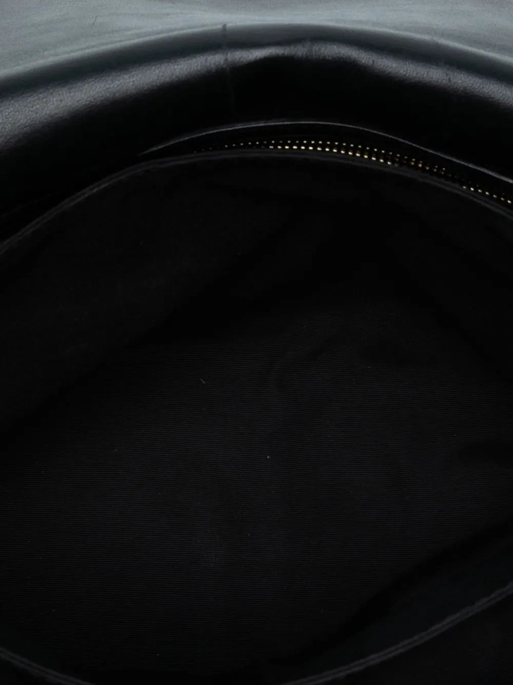 DIOR Pre-owned 2011 Lambskin Cannage Gaufre Delices Flap Shoulder Bag In Black