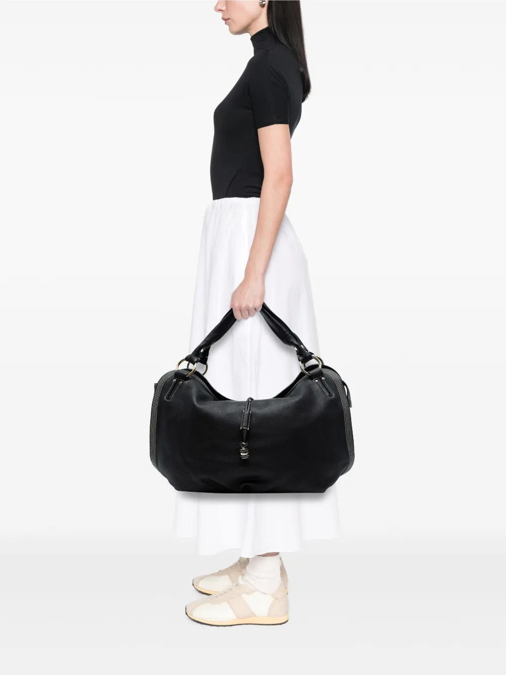 Celine Pre-Owned 2007 Large Grained Calfskin Bittersweet hobo bag | Pre-Owned | Image 2