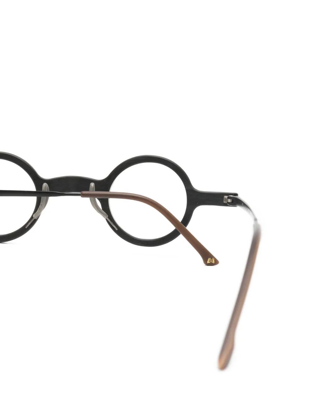  Rigards Round-frame Glasses - Black 