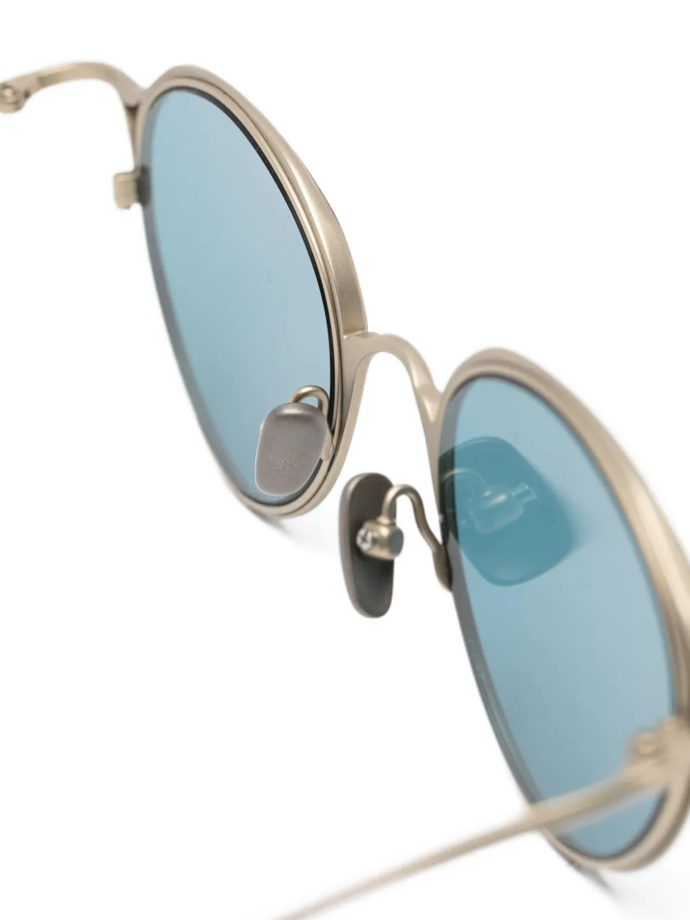  Rigards Oval-frame Sunglasses - Gold 