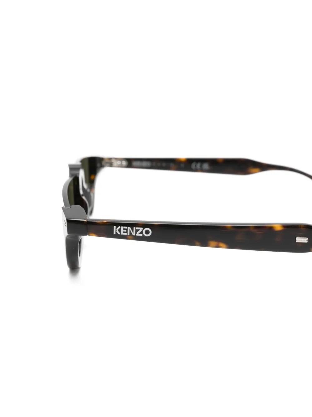  Kenzo Geometric-frame Sunglasses - Brown 