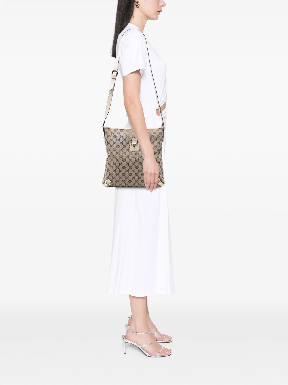 Gucci Pre-Owned 2016-2025 GG Canvas Abbey D Ring crossbody bag | Pre-Owned | Image 2