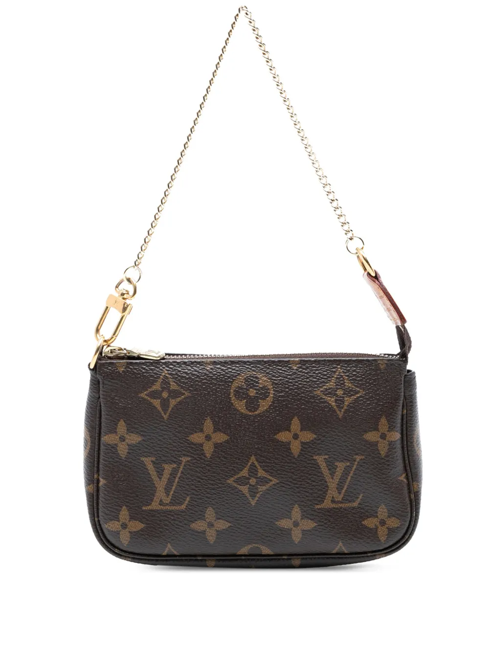 Louis Vuitton Pre-Owned 2021 Monogram Mini Pochette Accessoires handbag - Marrone