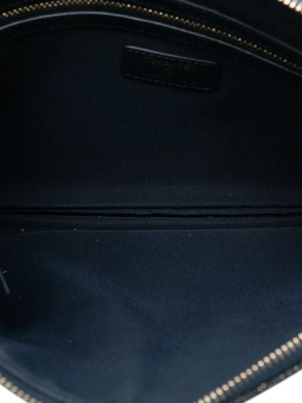 2019 Medium Denim Deauville O Case Clutch Bag