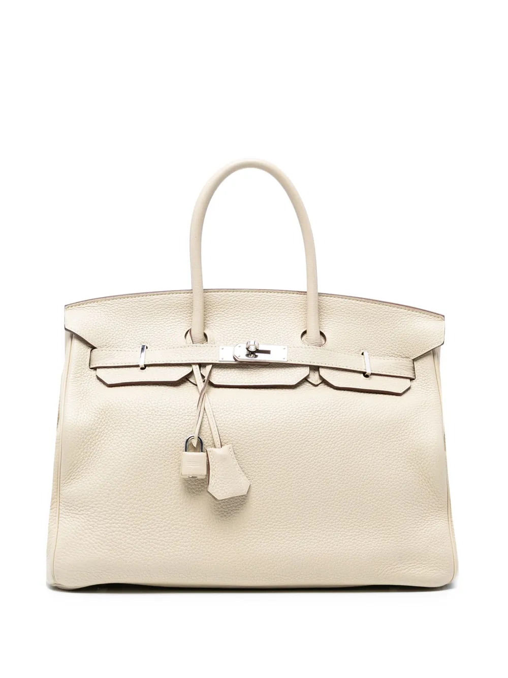 Hermès Pre-Owned 2008 Togo Birkin Retourne 35 handbag - ブラウン Hermès Pre-Owned 2008 Togo Birkin Retourne 35 handbag - ブラウン