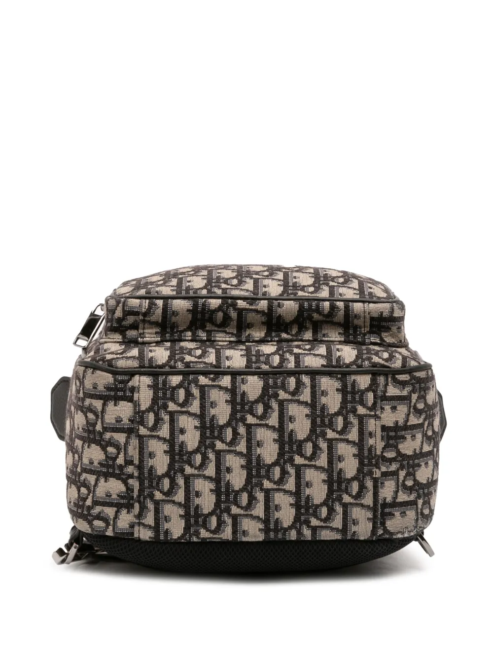 Pre-owned Dior 2021 Mini Oblique Canvas Rider Sling Bag Crossbody Bag In Blue