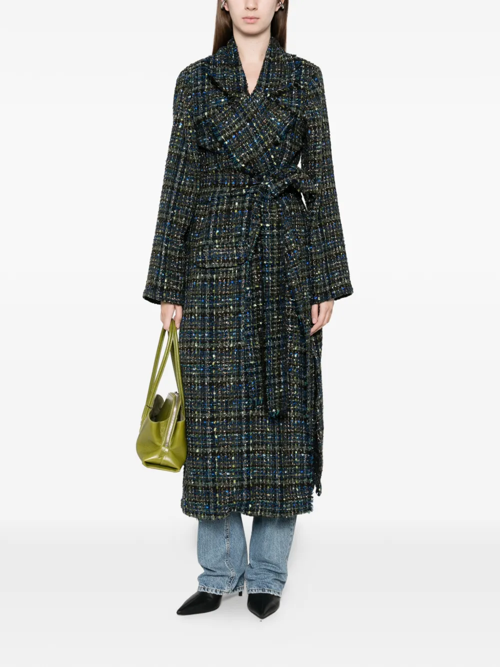 MIAU by Clara Rotescu ruffled coat | Oversized Coats | Image 2