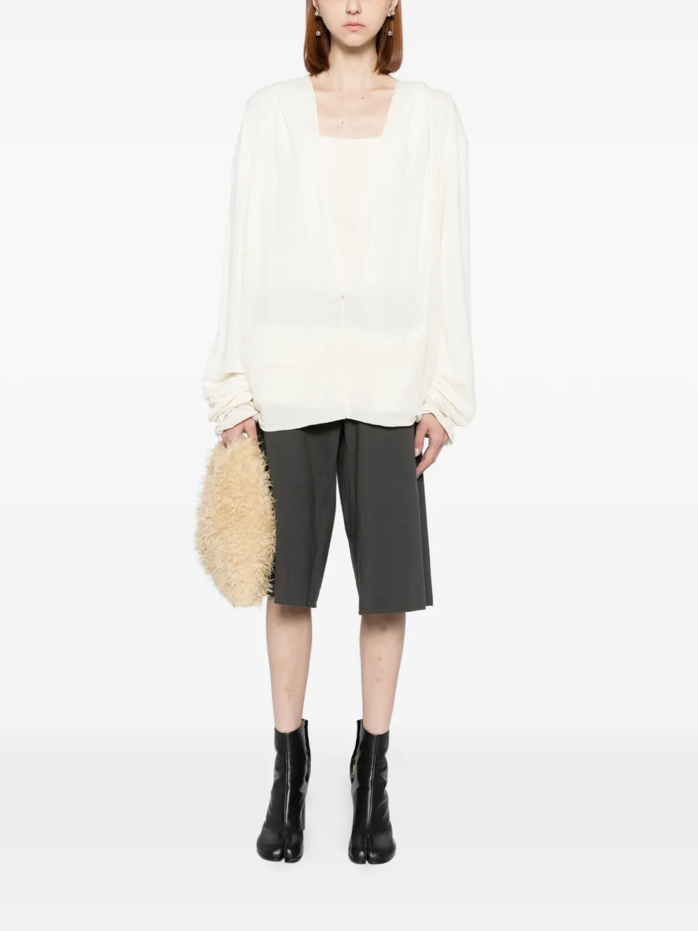 Ma+ Hoodie met lange mouwen - Wit