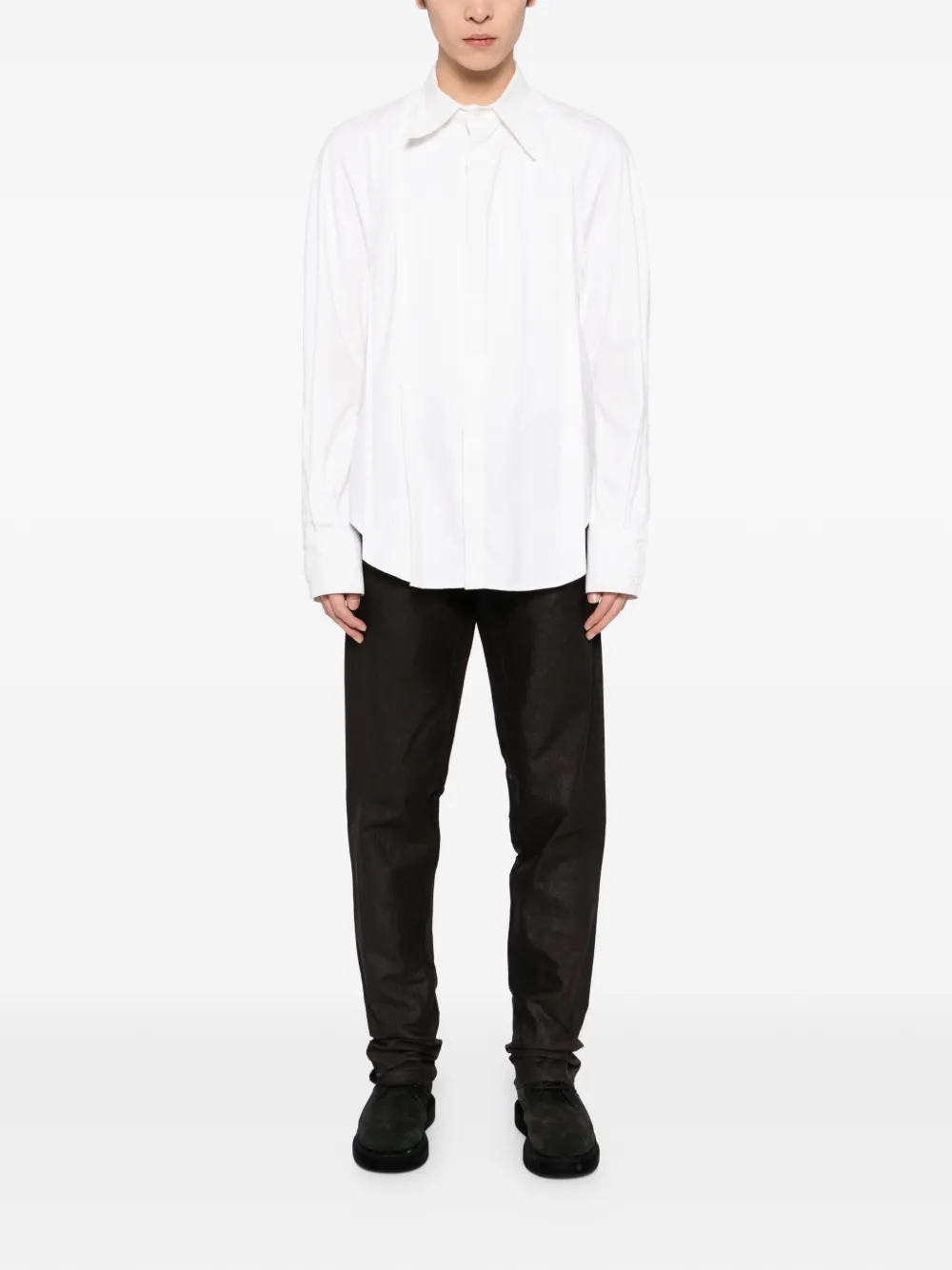 Ma+ pocketless tight pants | Drop Crotch Pants | Image 2