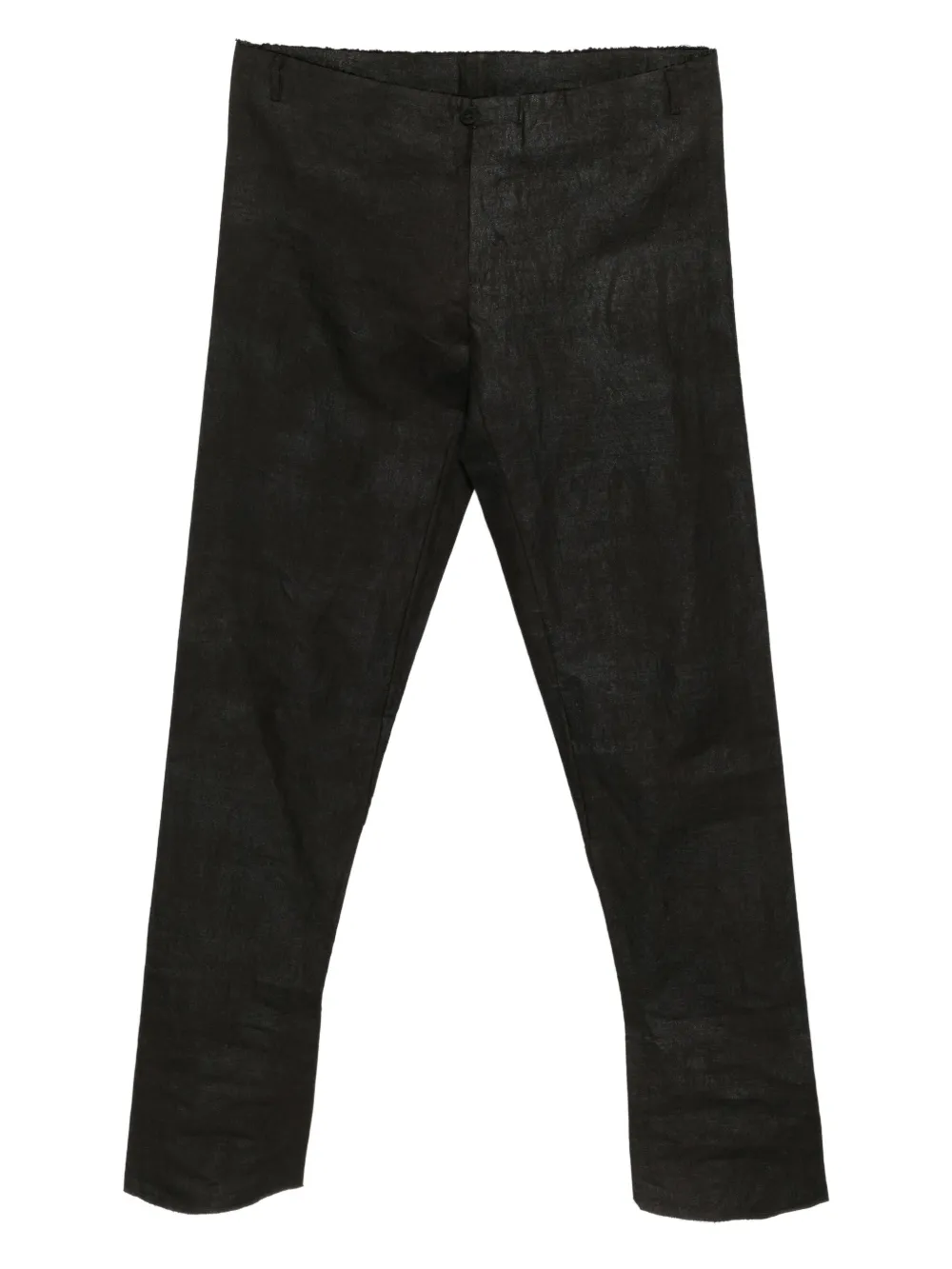 Ma+ pocketless tight pants | Brown | Image 1