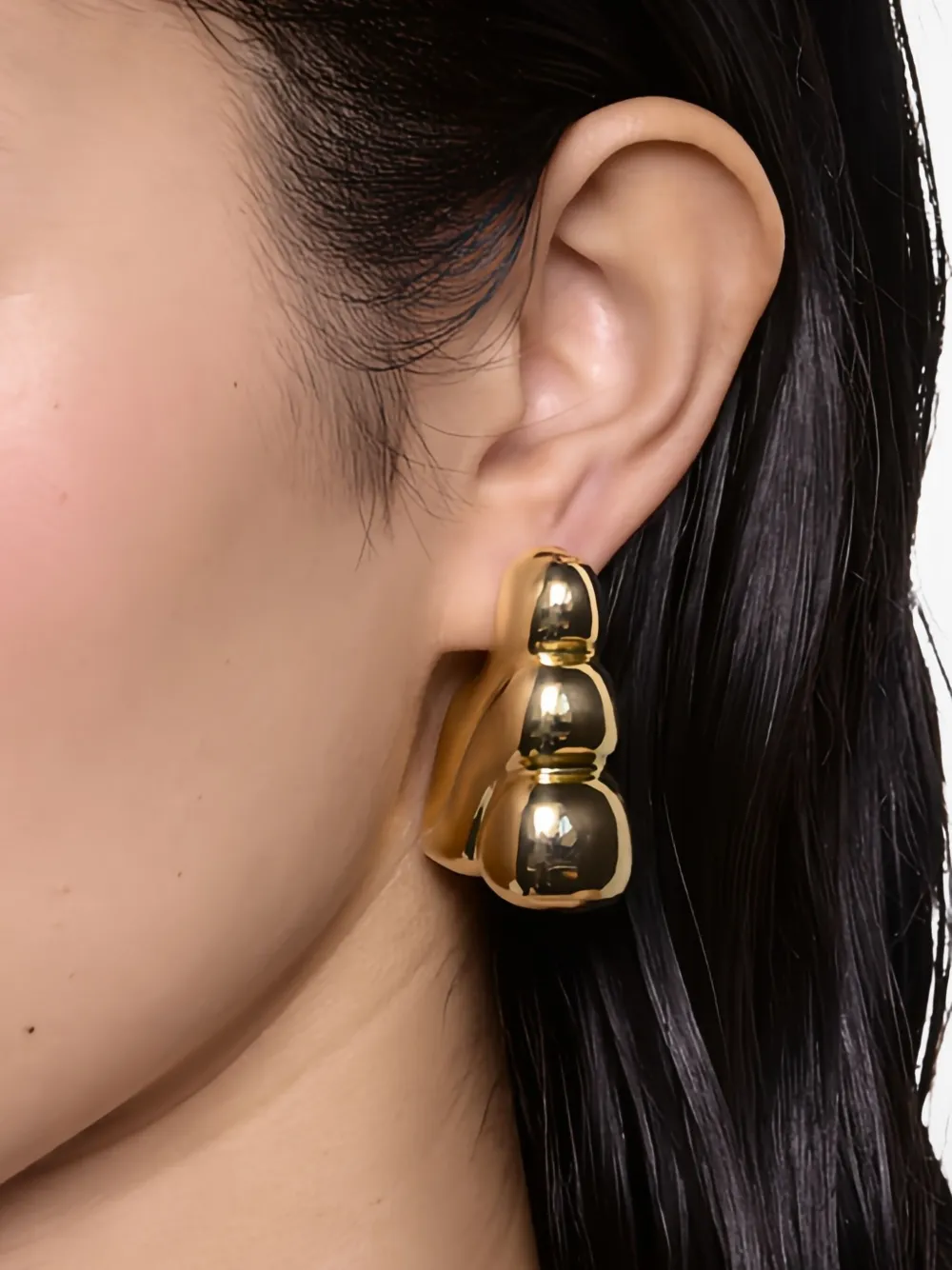 Maria Black Bogota grote oorbel - Goud