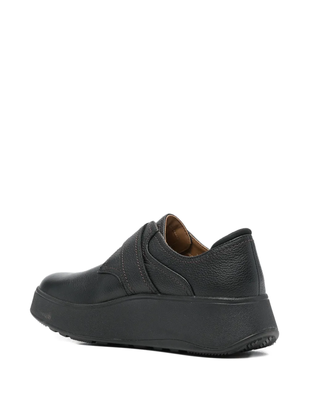 Fitflop Buckle-strap Oxford Shoes In Black
