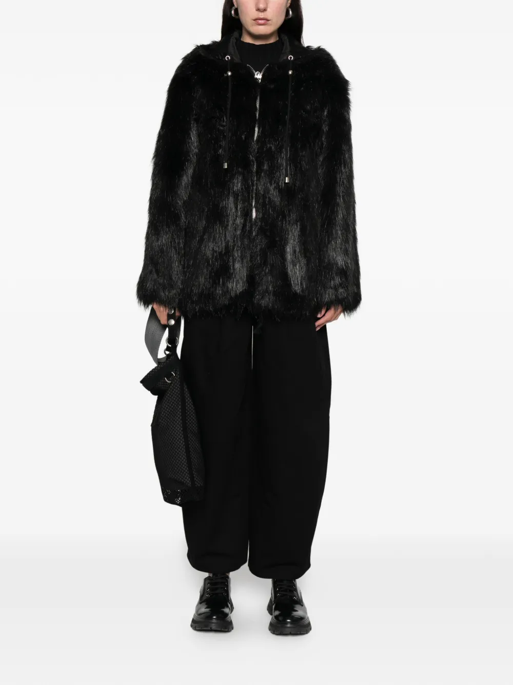 Open YY chamarra reversible con capucha | Chamarras de lana | Image 2