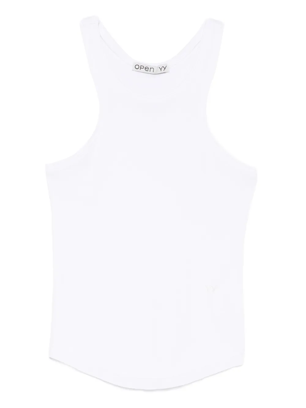 Open YY racer tank top | White | Image 1