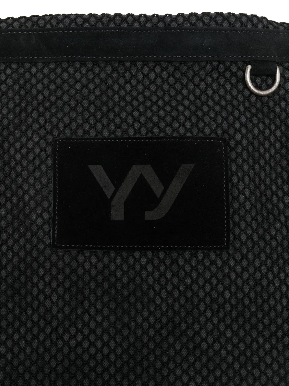 Open YY Borsa a tracolla in rete - Marrone