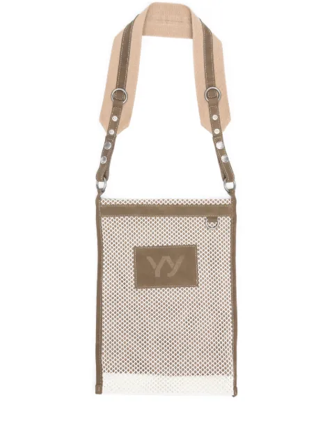 Open YY mesh cross body bag